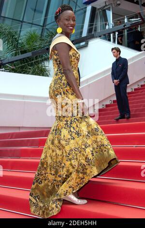 Il membro della giuria, Maimouna N'Diaye, ha partecipato al le Jeune Ahmed Premiere nell'ambito del 72o Festival Internazionale del Cinema di Cannes, in Francia, il 19 maggio 2019. Foto di Aurore Marechal/ABACAPRESS.COM Foto Stock