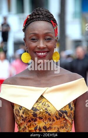 Il membro della giuria, Maimouna N'Diaye, ha partecipato al le Jeune Ahmed Premiere nell'ambito del 72o Festival Internazionale del Cinema di Cannes, in Francia, il 19 maggio 2019. Foto di Aurore Marechal/ABACAPRESS.COM Foto Stock