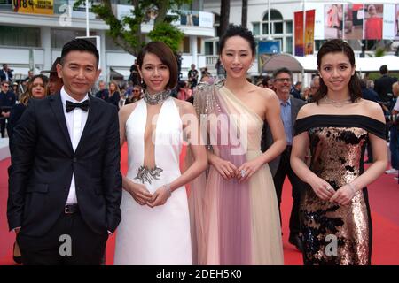 Midi Z, HSIA Yu-Chiao, Wu Kexi e HSIA Yu-Chiao hanno partecipato al le Jeune Ahmed Premiere nell'ambito del 72esimo Festival Internazionale del Cinema di Cannes, in Francia, il 19 maggio 2019. Foto di Aurore Marechal/ABACAPRESS.COM Foto Stock