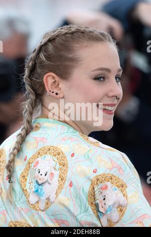 Victoria Bluck partecipa al le Jeune Ahmed Photocall nell'ambito del 72esimo Festival Internazionale del Cinema di Cannes, in Francia, il 21 maggio 2019. Foto di Aurore Marechal/ABACAPRESS.COM Foto Stock