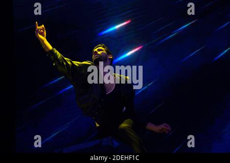 COYOACAN, CDMX, MÉXICO - NOVEMBRE 29: Cerimonia di premiazione SmartFilms México 2020 al Foro Aire Libre il 29 novembre 2020 a Coyoacán, Messico. (Foto: Francisco MORALES/DAMM Photo) Foto Stock