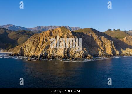 Pfeiffer Beach lungo il Pfeiffer state Park a Big sur, California. Foto Stock