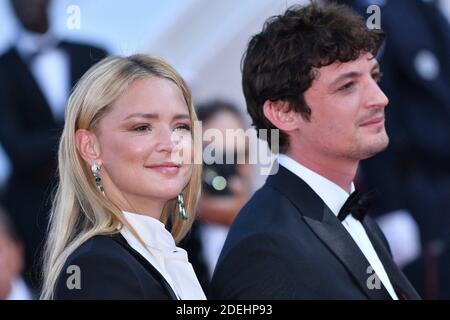 Virginie Efira, Niels Schneider partecipa alla cerimonia di chiusura della proiezione "The Specials" durante il 72o Festival annuale del Cinema di Cannes il 25 maggio 2019 a Cannes, Francia. Foto di Lionel Hahn/ABACAPRESS.COM Foto Stock