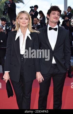 Virginie Efira, Niels Schneider partecipa alla cerimonia di chiusura della proiezione "The Specials" durante il 72o Festival annuale del Cinema di Cannes il 25 maggio 2019 a Cannes, Francia. Foto di Lionel Hahn/ABACAPRESS.COM Foto Stock