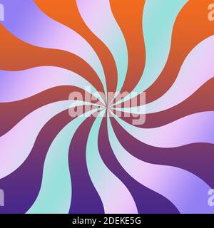Un'immagine di sfondo a spirale astratta. Foto Stock