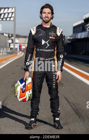 DA COSTA Antonio Felix (por), DS Techeetah, DS e-tense FE20, ritratto durante i test pre-stagione di Valencia per la ABB Fi/LM 2020-21 Foto Stock