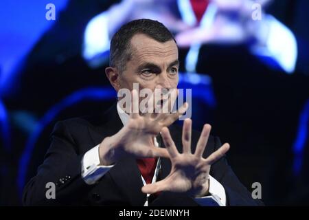 Foto Repertorio, Italia. 01 dicembre 2020. Roma, 06 marzo 2018 Jean Pierre Mustier, CEO di UniCredit, durante il 21° ph di Fabi. © Luigi Mistrulli (Roma - 2018-03-06,) ps la foto può essere utilizzata nel rispetto del contesto in cui è stata scattata, e senza l'intento diffamatorio del decoro delle persone rappresentate uso Editoriale solo credito: Agenzia fotografica indipendente/Alamy Live News Foto Stock