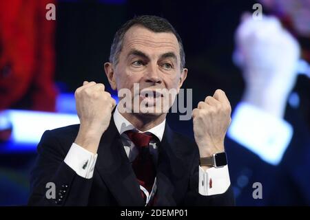 Foto Repertorio, Italia. 01 dicembre 2020. Roma, 06 marzo 2018 Jean Pierre Mustier, CEO di UniCredit, durante il 21° ph di Fabi. © Luigi Mistrulli (Roma - 2018-03-06,) ps la foto può essere utilizzata nel rispetto del contesto in cui è stata scattata, e senza l'intento diffamatorio del decoro delle persone rappresentate uso Editoriale solo credito: Agenzia fotografica indipendente/Alamy Live News Foto Stock