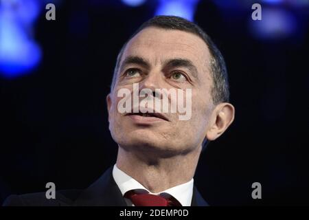 Foto Repertorio, Italia. 01 dicembre 2020. Roma, 06 marzo 2018 Jean Pierre Mustier, CEO di UniCredit, durante il 21° ph di Fabi. © Luigi Mistrulli (Roma - 2018-03-06,) ps la foto può essere utilizzata nel rispetto del contesto in cui è stata scattata, e senza l'intento diffamatorio del decoro delle persone rappresentate uso Editoriale solo credito: Agenzia fotografica indipendente/Alamy Live News Foto Stock