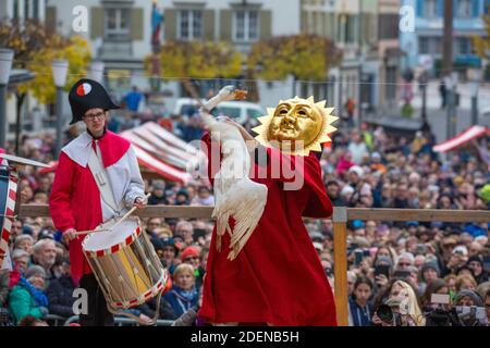 Gansabhauet in Sursee Foto Stock