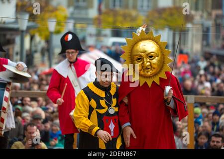 Gansabhauet in Sursee Foto Stock