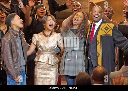 BLACK NATIVITÀ 2013 Fox Searchlight immagini film con da sinistra: Jacob Latimore, Angela Bassett, Jennifer Hudson, Forest Whitaker Foto Stock