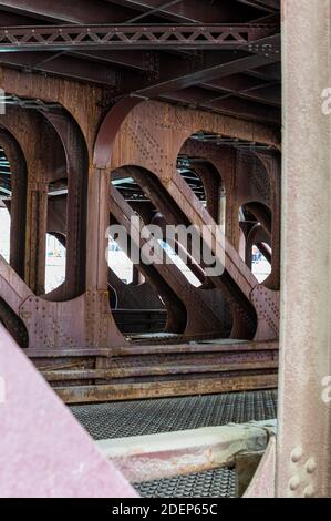 ferro da stiro a ponte Foto Stock