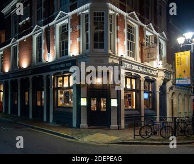 Ex Yorkshire Gray pub a Portsmouth ora il Guildhall Village, sulla Guildhall Walk, Portsmouth, Hampshire, Inghilterra, Regno Unito Foto Stock