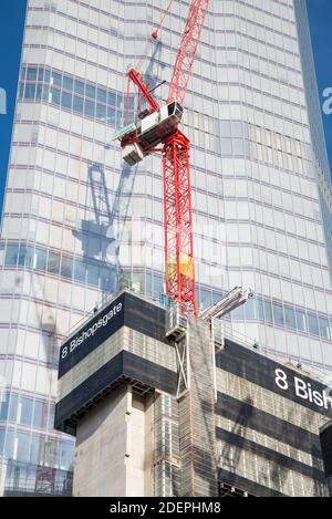 8 Bishopsgate, Londra EC2N 4BQ, Regno Unito Foto Stock