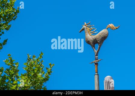 Golden Horse a Melbourne, Australia Foto Stock