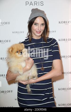 Frédérique Bel lors de la soirée de réouverture de la boutique Korloff a Paris, France le 24 ottobre 2019. Foto di Jerome Domine/ABACAPRESS.COM Foto Stock