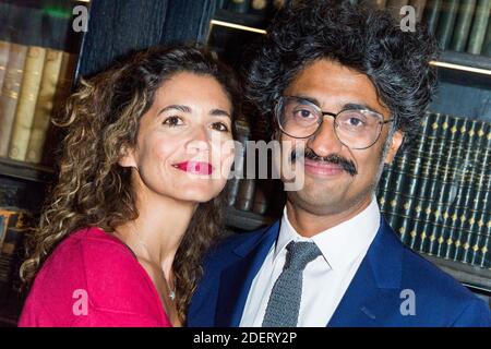 Sebastien Folin e sua moglie Ketty Folin frequentano Gala Moteur! Cocktail presso l'Hotel de lâÂ€Â™Industrie di Parigi, Francia, il 18 novembre 2019. Foto di Nasser Berzane/ABACAPRESS.COM Foto Stock