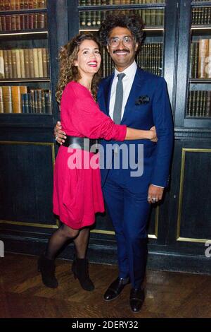 Sebastien Folin e sua moglie Ketty Folin frequentano Gala Moteur! Cocktail presso l'Hotel de lâÂ€Â™Industrie di Parigi, Francia, il 18 novembre 2019. Foto di Nasser Berzane/ABACAPRESS.COM Foto Stock