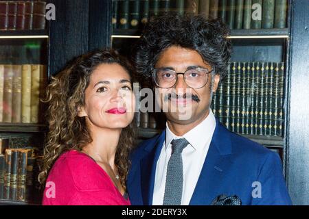 Sebastien Folin e sua moglie Ketty Folin frequentano Gala Moteur! Cocktail presso l'Hotel de lâÂ€Â™Industrie di Parigi, Francia, il 18 novembre 2019. Foto di Nasser Berzane/ABACAPRESS.COM Foto Stock