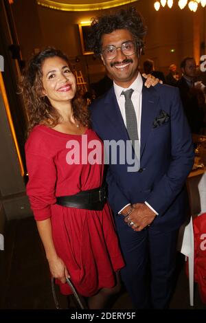 Sebastien Folin e sua moglie Ketty Folin frequentano Gala Moteur! Cocktail all'Hotel de l'Industrie di Parigi, Francia, il 18 novembre 2019. Foto di Jerome Domine/ABACAPRESS.COM Foto Stock