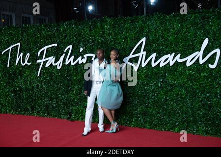 Rihanna partecipa ai Fashion Awards 2019 alla Royal Albert Hall di Londra, Inghilterra, il 02 dicembre 2019. Foto di Aurore Marechal/ABACAPRESS.COM Foto Stock