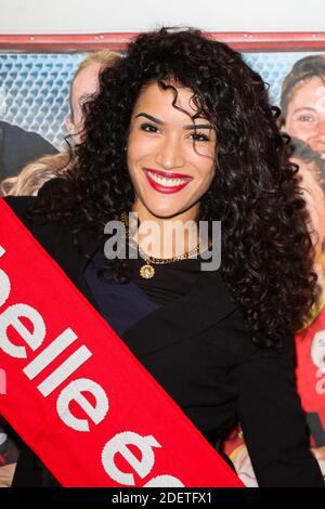 Sabrina Ouazani partecipa alla prima testa di una Belle Equipe agli Elysees Biarritz di Parigi, Francia, il 3 dicembre 2019. Foto di David Boyer/ABACAPRESS.COM Foto Stock