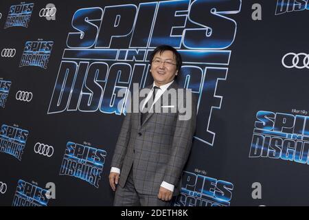 Masi Oka partecipa alla prima del 20 ° secolo Fox 'torte in travestimento' al Teatro El Capitan il 04 dicembre 2019 a Los Angeles, CA, USA. Foto di Lionel Hahn/ABACAPRESS.COM Foto Stock