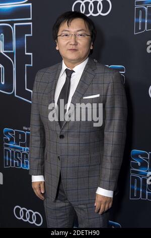 Masi Oka partecipa alla prima del 20 ° secolo Fox 'torte in travestimento' al Teatro El Capitan il 04 dicembre 2019 a Los Angeles, CA, USA. Foto di Lionel Hahn/ABACAPRESS.COM Foto Stock