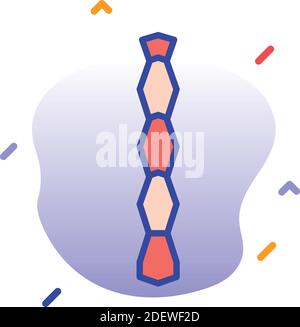 Colonna infinita, Romania, riportata a Glory, Targu Jiul icone vettoriali completamente modificabili Illustrazione Vettoriale