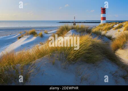 Geografia / viaggio, Germania, faro su isola duna / Heligoland, diritti aggiuntivi-clearance-Info-non-disponibile Foto Stock