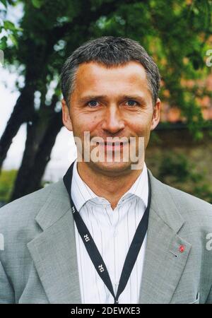 JENS STOLTENBERG politico norvegese ed ex primo ministro in Norvegia.Today Segretario Generale della NATO Foto Stock