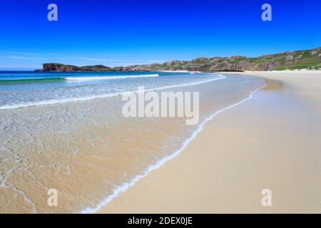 Geografia / viaggio, Gran Bretagna, Scozia, spiaggia sabbiosa sulla riva, diritti aggiuntivi-clearance-Info-non-disponibile Foto Stock