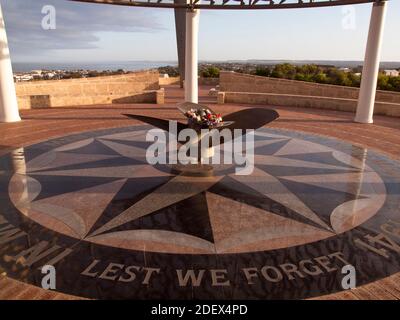 The Sanctuary, HMAS Sydney II Memorial, Mount Scott, Geraldton, Australia Occidentale Foto Stock