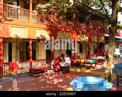 Mahagandayon Monastero di Amarapura, Myanmar Foto Stock