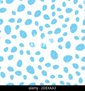 Divertente motivo grafico dell'uovo di Pasqua Illustrazione Vettoriale