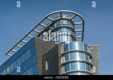 Bürogebäude „SpreeEck', Kapelle-Ufer / Reinhardtstraße, Mitte, Berlino, Germania Foto Stock