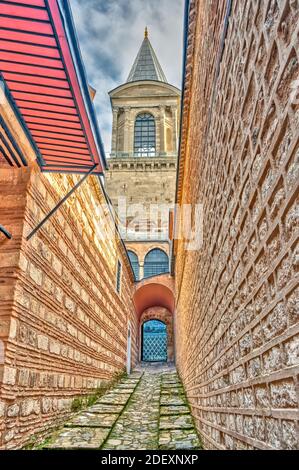 Palazzo Topkapi, Istanbul, immagine HDR Foto Stock