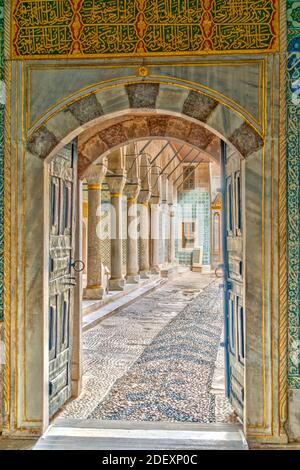 Palazzo Topkapi, Istanbul, immagine HDR Foto Stock