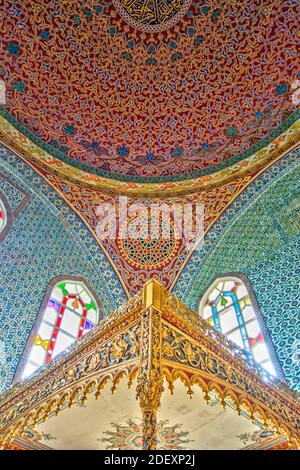 Palazzo Topkapi, Istanbul, immagine HDR Foto Stock