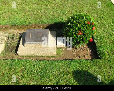 Cimitero di Taukkyan, città di Bago, Myanmar Foto Stock