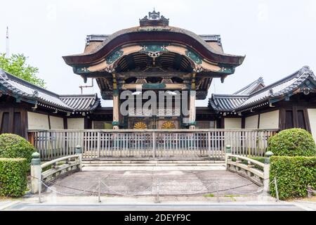 Il Tempio di Honganji a Kyoto, Giappone Foto Stock