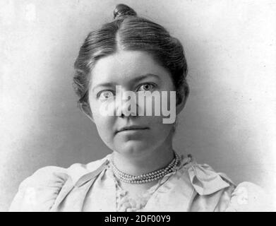 AMY BEACH (1867-1944) pianista e compositore americano Foto Stock