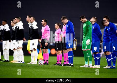 Torino, Italia. 02 dicembre 2020. TORINO, ITALIA - 02 dicembre 2020: L'arbitro Stephanie Frappart è visto durante la partita di calcio della UEFA Champions League G tra Juventus FC e FC Dynamo Kyiv. (Foto di Nicolò campo/Sipa USA) Credit: Sipa USA/Alamy Live News Foto Stock