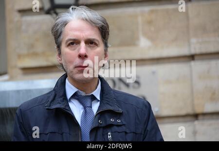 Jacques Boutault, sindaco del 2 ° distretto di Parigi durante la cerimonia di tributo all'ex sindaco del 9 ° arrondissement, Jacques Bravo, che è morto il 18 dicembre 2019. Parigi, Francia il 7 gennaio 2020. Foto di Georges Darmon/Avenir Pictures/ABACAPRESS.COM Foto Stock