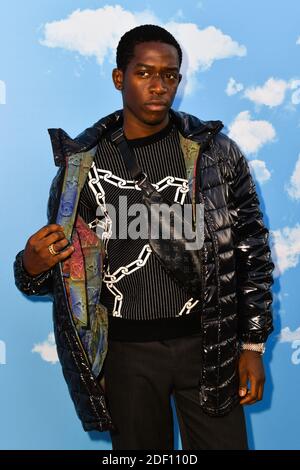 Damson Idris partecipa alla mostra Louis Vuitton Menswear Autunno/Inverno 2020-2021 come parte della settimana della Moda di Parigi il 16 gennaio 2020 a Parigi, Francia. Foto di Laurent Zabulon/ABACAPRESS Foto Stock