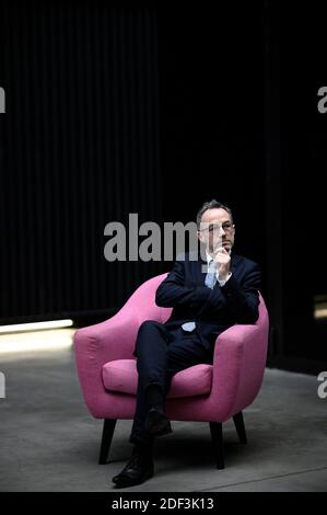 Emmanuel Gregoire alla Stazione F per una conferenza stampa il 5 marzo 2020 a Parigi, Francia. Foto di Eliot Blondt/ABACAPRESS.COM Foto Stock