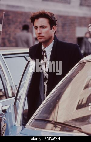 Black Rain 1989 con Michael Douglas, Andy Garcia, Kate Capshaw e Ken Takakura. Regia di Ridley Scott Foto Stock