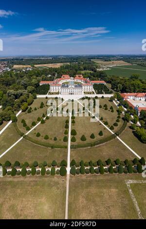 Bellissimo Castello Eszterhazy a Fertod, Ungheria Foto Stock