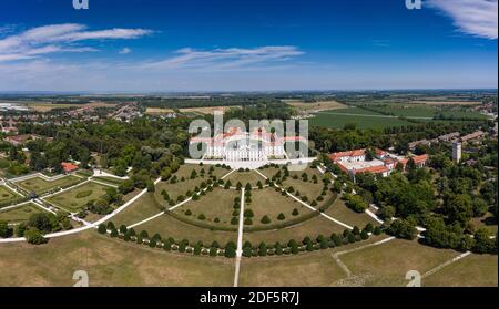 Bellissimo Castello Eszterhazy a Fertod, Ungheria Foto Stock